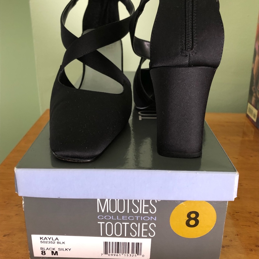 Black Mootsies Tootsies heels